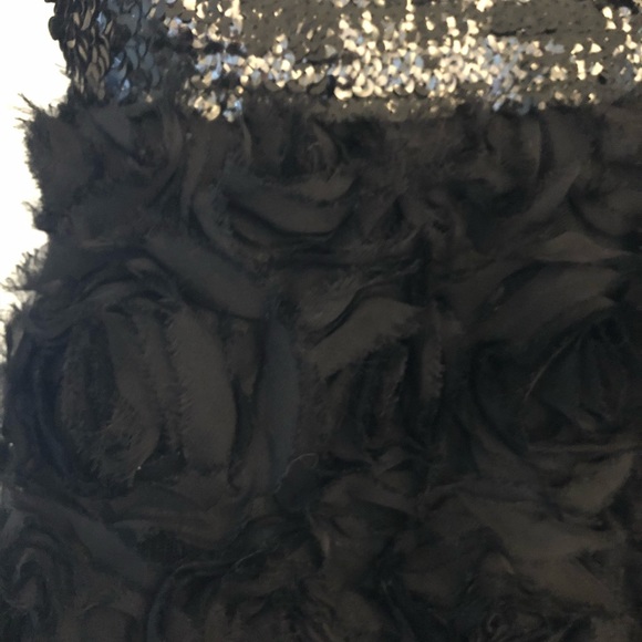 Black rose tulle skirt - Picture 3 of 3